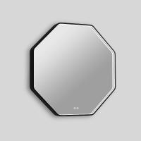 Зеркало в ванную с подсветкой Esbano ES-3311XD 80x80 см для ванной комнаты восьмигранное, со встроенной LED подсветкой с регулировкой цветовой температуры, с подогревом полотна (антизапотеванием), с сенсорным выключателем
