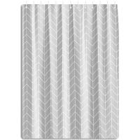 Штора для ванны Haiba 180х180 HB75004 цвет серый с узором