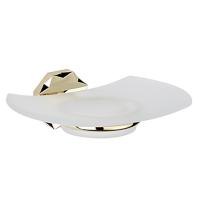 THG THG Nihal Porcelaine Ivoire Мыльница стеклянная, подвесная, цвет: Soft gold