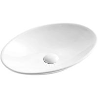 Раковина накладная WeltWasser Elbach 10255 50 см, 10000003857, белая