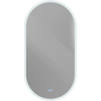 Зеркало Cezares Ellisse 50 CZR-SPC-ELS-500-950-RGB-TCH с подсветкой с сенсорным выключателем и функцией памяти