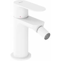 Смеситель Ravak Eleganta X070258 для биде, без донного клапана, белый матовый