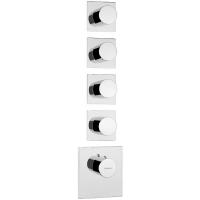 Смеситель для душа Bossini Outlets Z031208.030 с термостатом Хром