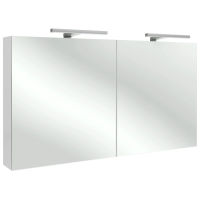 Зеркальный шкаф 120x65 см белый блестящий Jacob Delafon EB1368-G1C