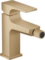 Смеситель Hansgrohe Metropol 32520140 для биде, с донным клапаном, бронза