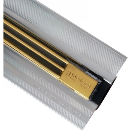 душевой лоток berges super slim 800 092054 с решеткой золото глянец