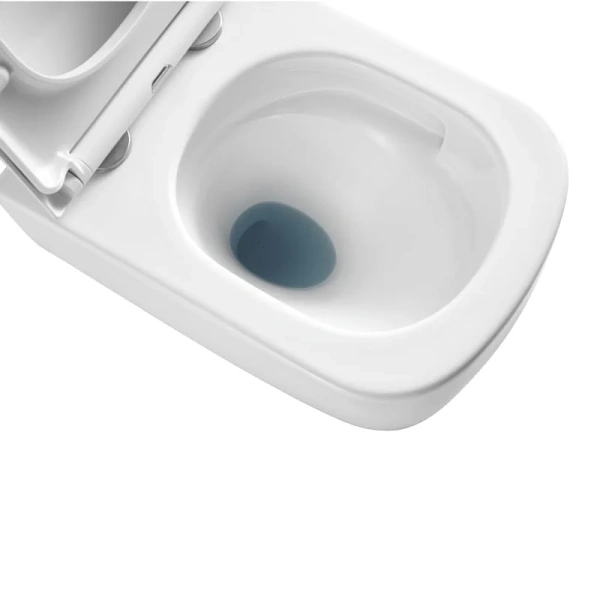 унитаз azario campo az-1883wh подвесной, безободковый, с сиденьем микролифт, слив "торнадо", 36х49х36 см, белый