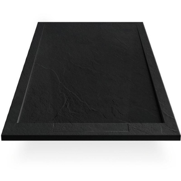 душевой поддон из искусственного камня esbano luxe esp-lx108b 100×80 esplx 108b черный матовый