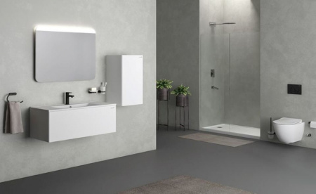 унитаз биде подвесной creavit free fe322-34cb00e-0001 белый без сиденья