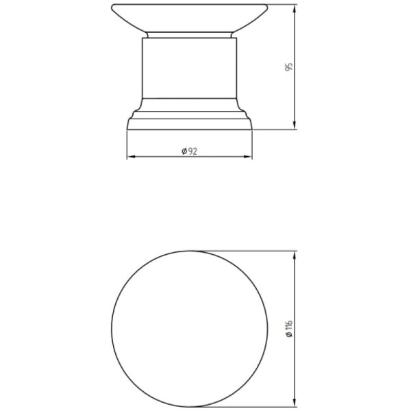 Мыльница Migliore Mirella ML.MRL-4411.BT