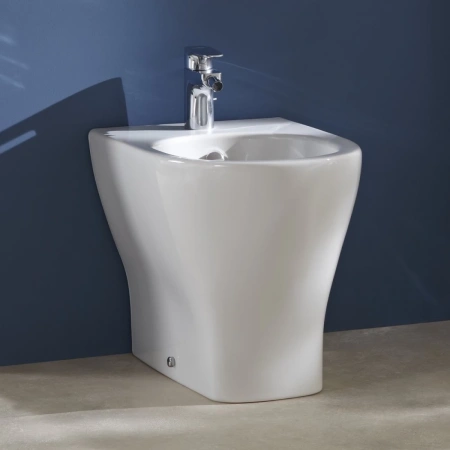 смеситель jacob delafon aleo e72279-cp для биде, с донным клапаном, хром