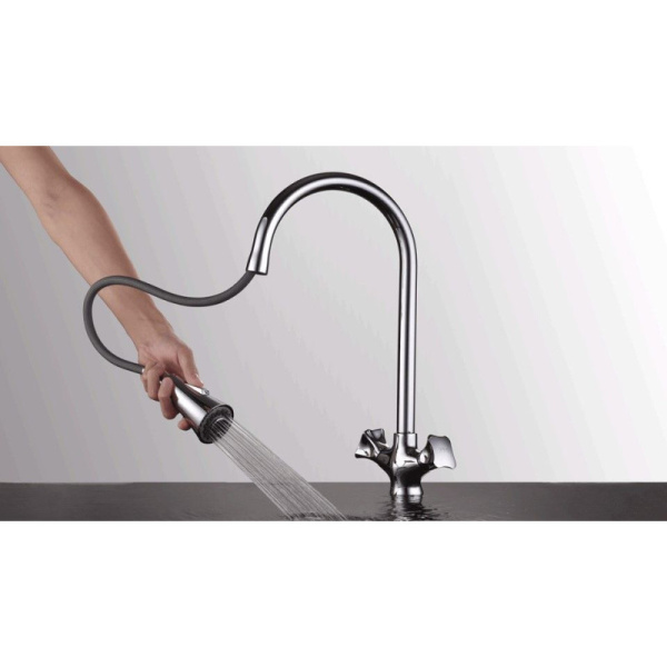 смеситель для кухни d&k grimm hessen da1382501 хром