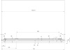 душевая дверь в нишу ravak pivot pdop1-80 03g40300z1 transparent, профиль черный