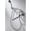 смеситель для ванны с душем bravat riffle f672106c-lb универсальный