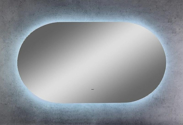 зеркало 110х65 см art&max torino am-tor-1100-650-ds-f