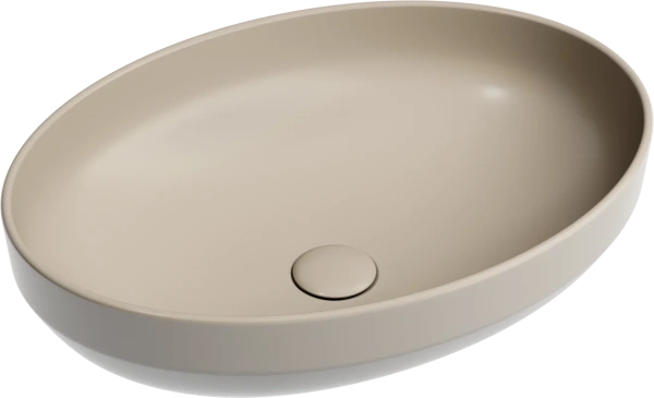 Раковина Ceramicanova Element CN6056MC накладная, 50.2x36.5 см, капучино матовая