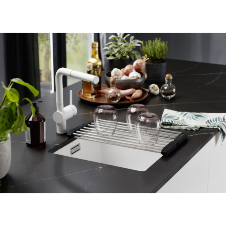 кухонная мойка blanco subline 400-u 523428 цвет шампань