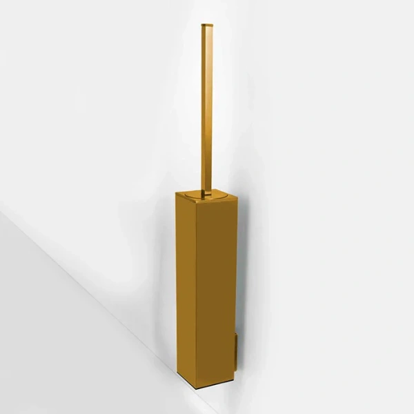 Ёршик для унитаза Colombo Design MiniQ B5007.OM золото матовое