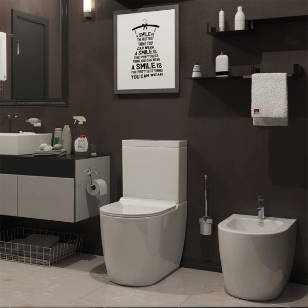 унитаз компакт timo kulo tk-401 с бачком и сиденьем микролифт