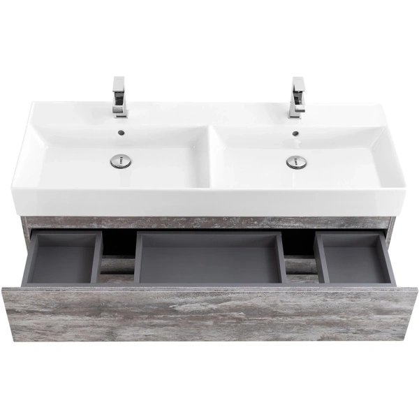 тумба legno grigio 119,7 cezares molveno molveno 46-120-2c-so-2-lg