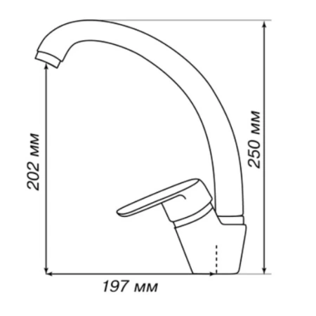 смеситель для кухни aquaton нимо 1ax002fcxx220 песочный