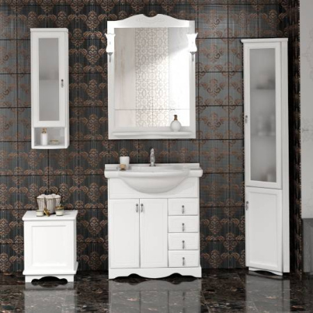 шкаф подвесной opadiris клио 30 l, матовое стекло