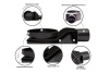 душевой канал 450 мм pestan confluo frameless black matte line 13701318 2 в 1 с основой под плитку