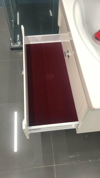 тумба под раковину villeroy & boch la belle 90x48x43.5 см a584 00 dj, подвесная, белый глянцевый