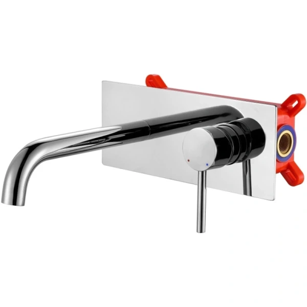 смеситель для раковины berges ventas s 076009 хром