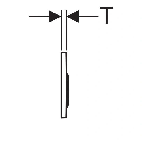 кнопка для инсталляции geberit omega 20 115.085.jq.1 цвет хром