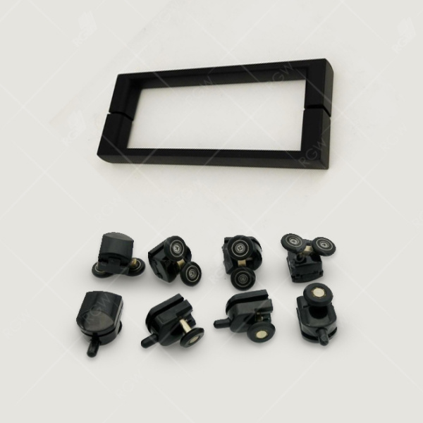 душевой уголок rgw classic cl-48b 150×90 32094895-014 профиль черный матовый, стекло прозрачное
