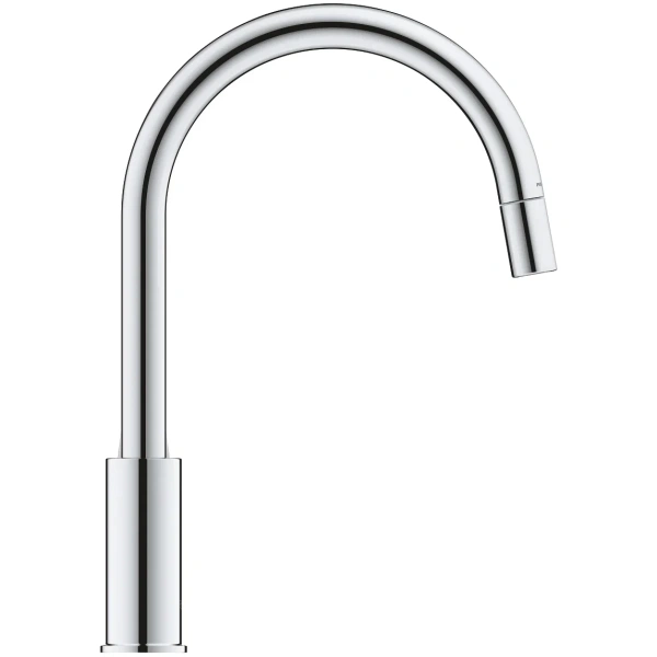 смеситель для кухни grohe start curve 30562000 с выдвижным изливом, хром