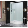 душевая кабина frank f412/1l white левая без крыши 120х80