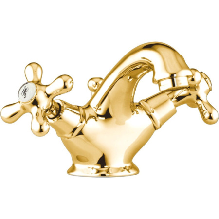 Смеситель для раковины Webert Armony AM700108010 цвет золото