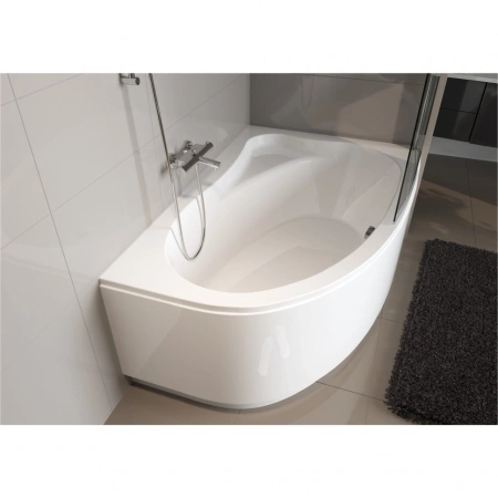 акриловая ванна riho lyra 140x90 b020001005 (ba6600500000000) l без гидромассажа