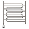 полотенцесушитель point юпитер п5 pn01156se электрический, левый | правый, 50x60 см, хром