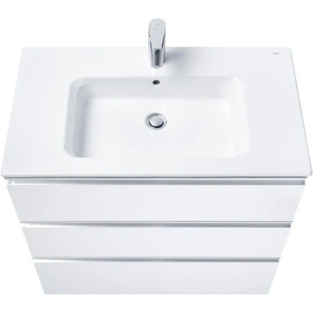 тумба белый глянец 78,5 см roca the gap a857406806