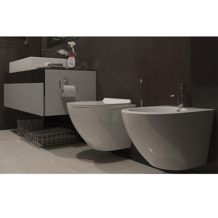 унитаз timo kulo tk-403 подвесной с сиденьем микролифт