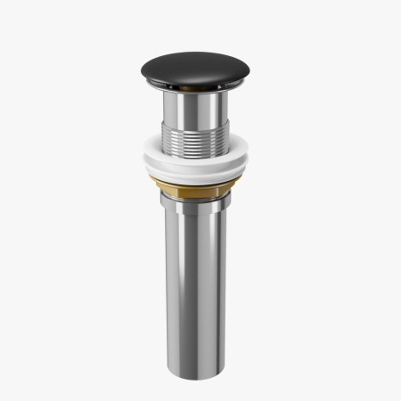 Донный клапан Point PN000Z1BM, без перелива, черный матовый