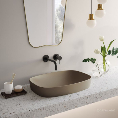 раковина накладная catalano green lux 160agrlxms 60x38