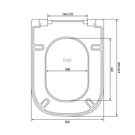 сиденье для унитаза berges gap so 017003 с микролифтом, белое
