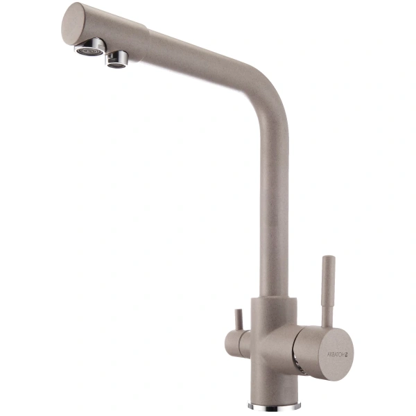 смеситель для кухни акватон руан 1ax004fcxx250
