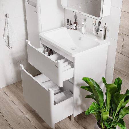 тумба под раковину grossman адель 106007 60 напольная, белый тумба под раковину grossman адель 106007 60 напольная, белый