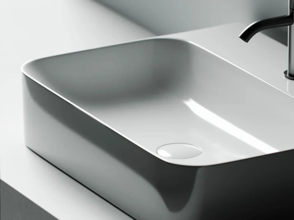 раковина ceramicanova aura cn2001 подвесная, 61x48 см, белая