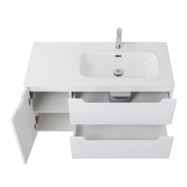 тумба под раковину belbagno etna 120 r etna-1200-2c-1a-so-rw-r подвесная rovere moro