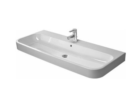 Раковина накладная/полувстраиваемая 120 см Duravit Happy D.2 23181200001