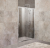 Дверь для душевой кабины BelBagno Unique 135 UNIQUE-BF-1-120/135-C-Cr профиль хром, стекло прозрачное