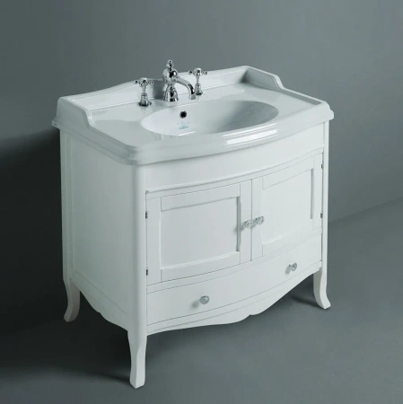 раковина simas arcade ar 864 bia 1 hole подвесная, 90x56 см, белая