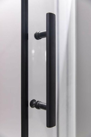душевой уголок esbano esr-7160b 90x90 esugr7160b профиль черный матовый стекло прозрачное
