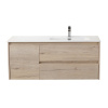 раковина belbagno bb1200etl-r 121 см, полувстраиваемая, цвет белая